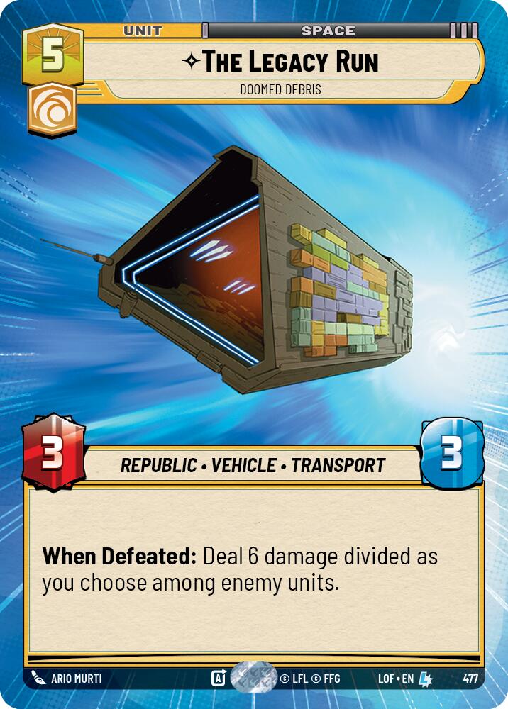 The Legacy Run - Doomed Debris (Hyperspace) [LOF - 477]