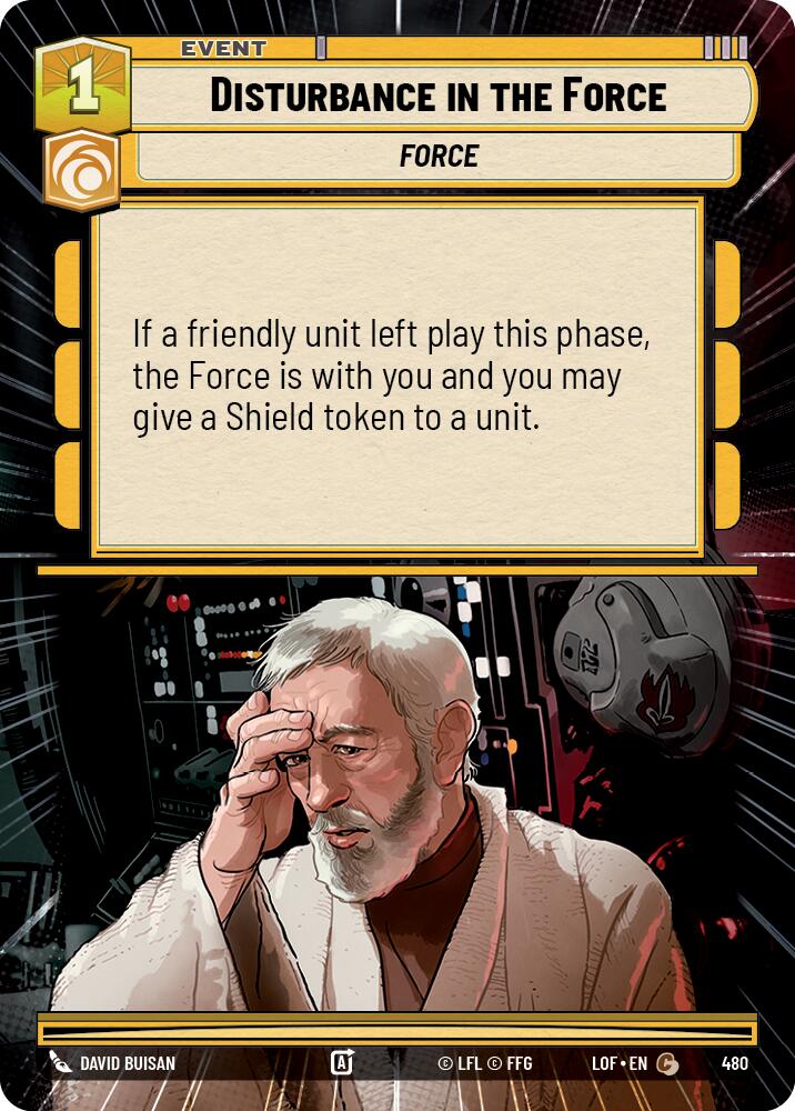Disturbance in the Force (Hyperspace) [LOF - 480]