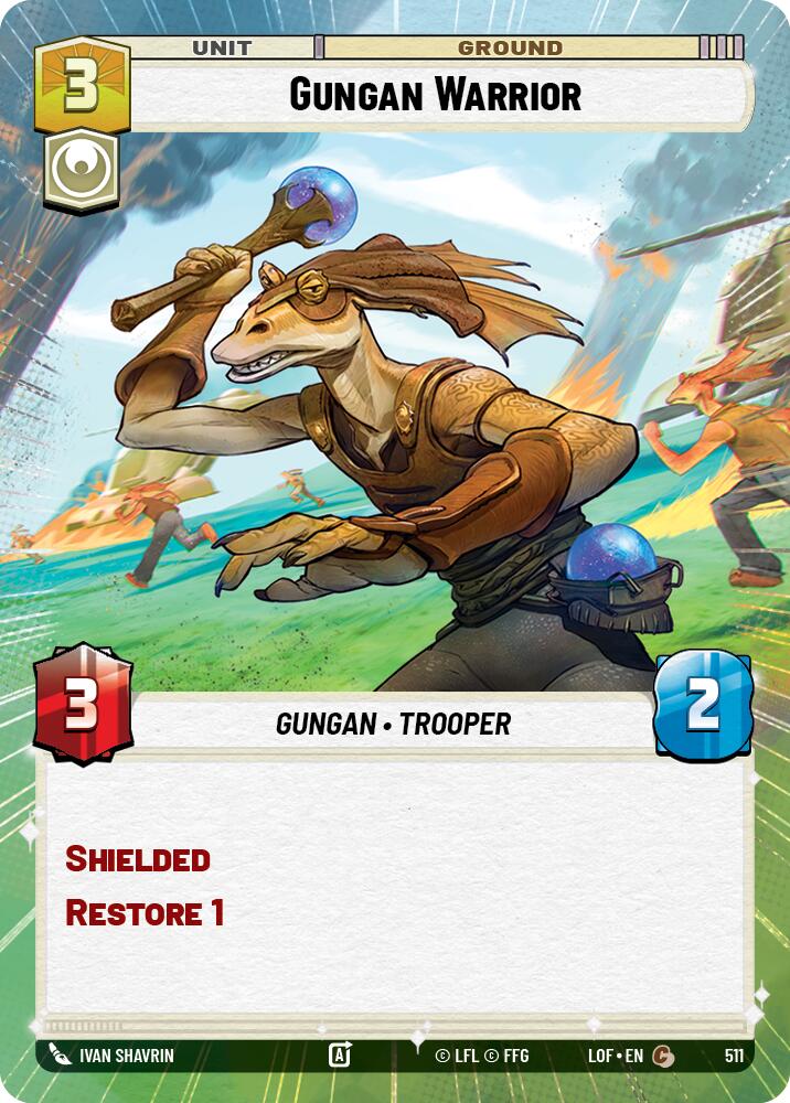 Gungan Warrior (Hyperspace) [LOF - 511]