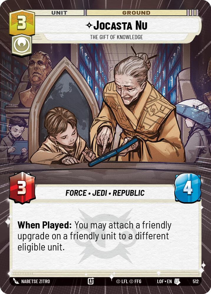 Jocasta Nu - The Gift of Knowledge (Hyperspace) [LOF - 512]