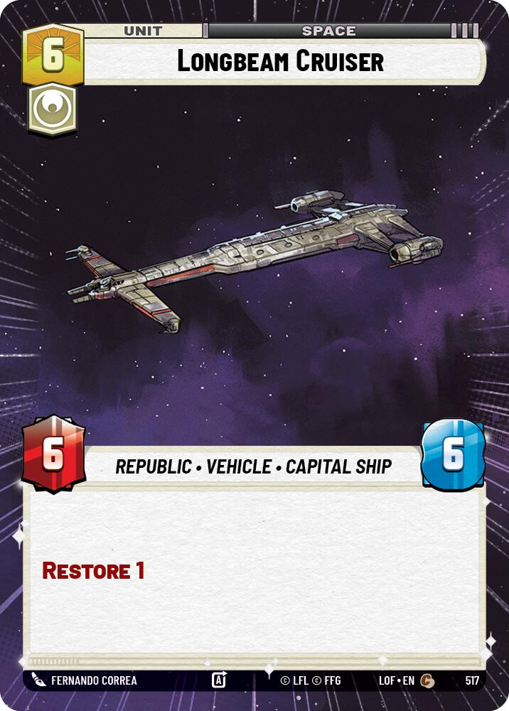Longbeam Cruiser (Hyperspace) [LOF - 517]