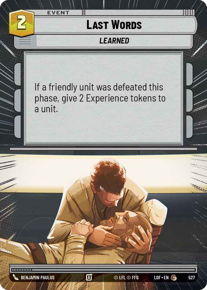 Last Words (Hyperspace) [LOF - 527]