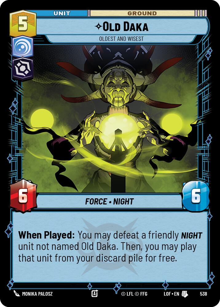 Old Daka - Oldest and Wisest (Foil) [LOF - 538]