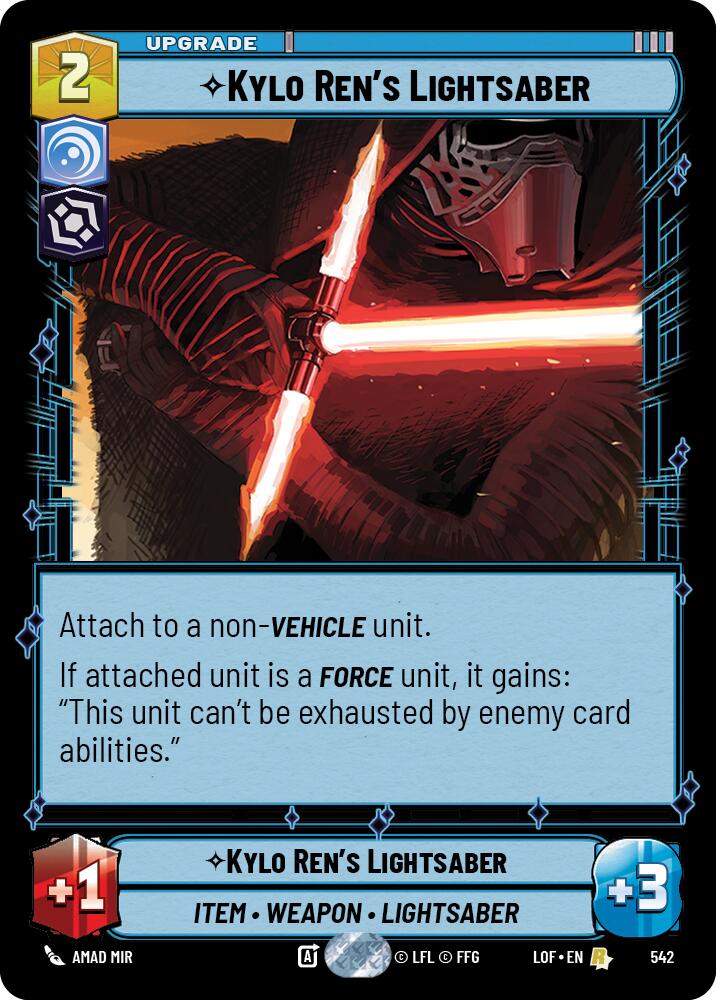 Kylo Ren's Lightsaber (Foil) [LOF - 542]