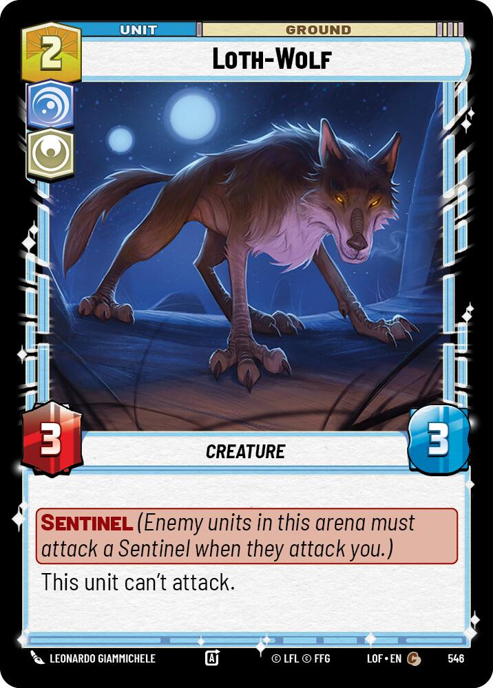Loth-Wolf (Foil) [LOF - 546]