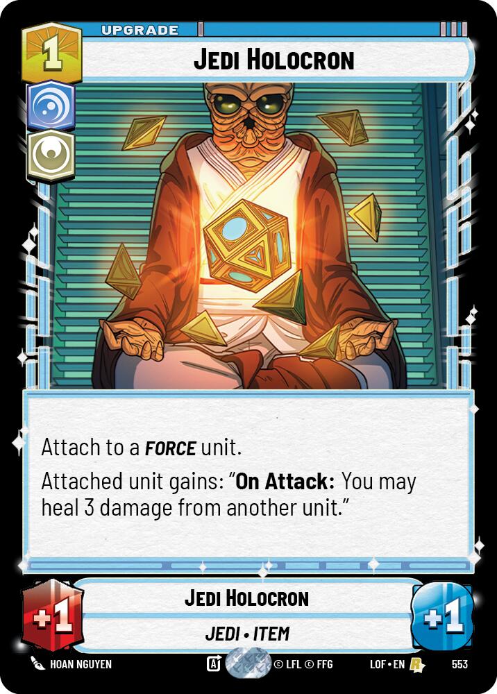 Jedi Holocron (Foil) [LOF - 553]