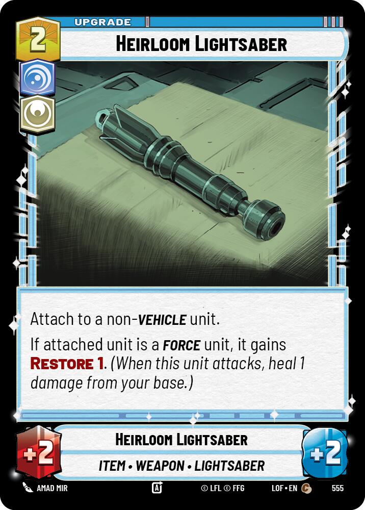 Heirloom Lightsaber (Foil) [LOF - 555]
