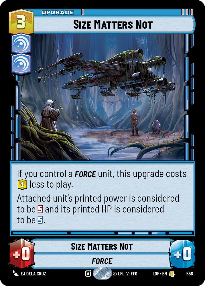 Size Matters Not (Foil) [LOF - 558]