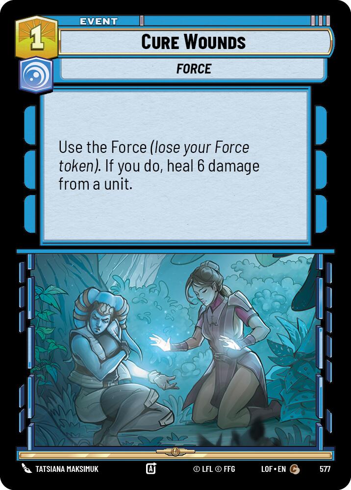 Cure Wounds (Foil) [LOF - 577]