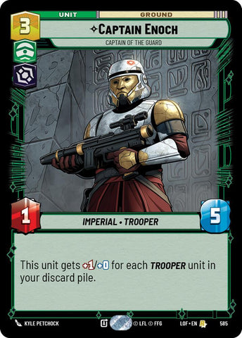 Captain Enoch - Captain of the Guard (Foil)
