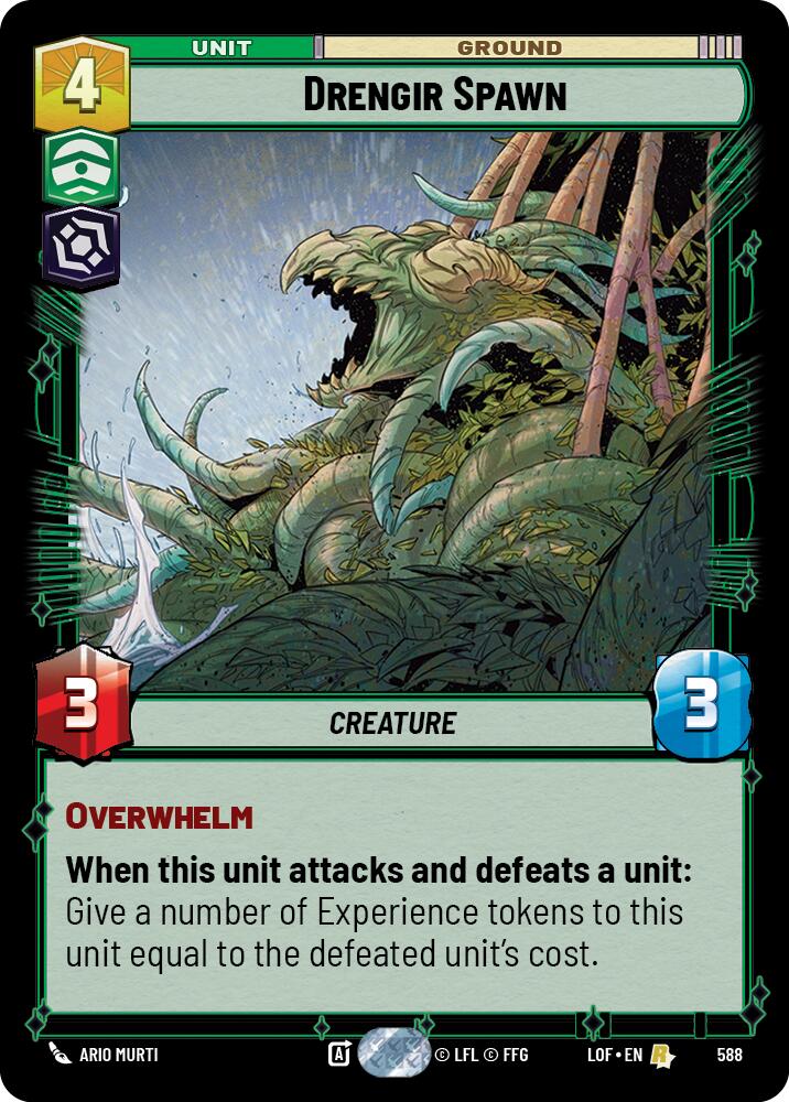 Drengir Spawn (Foil) [LOF - 588]