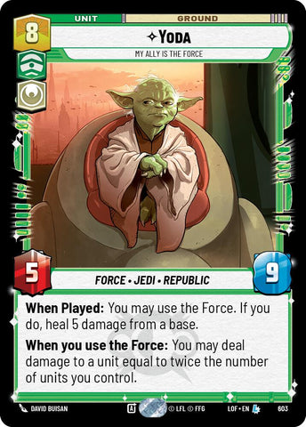 Yoda - My Ally is the Force (Foil)