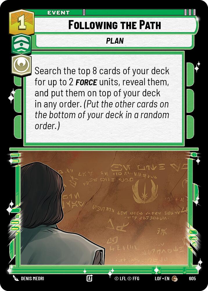 Following the Path (Foil) [LOF - 605]