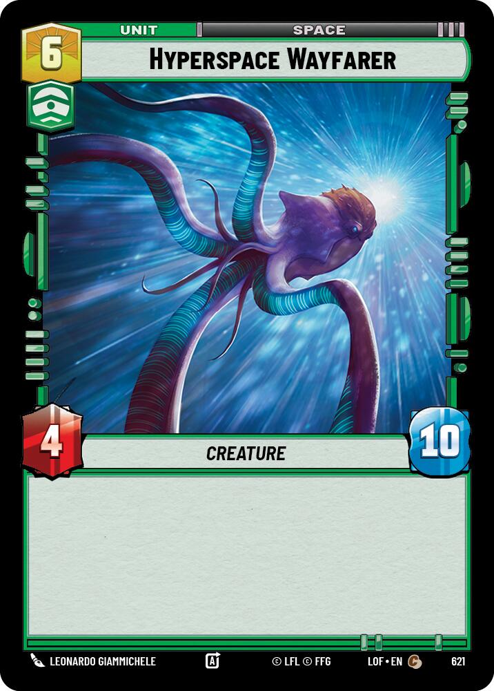 Hyperspace Wayfarer (Foil) [LOF - 621]