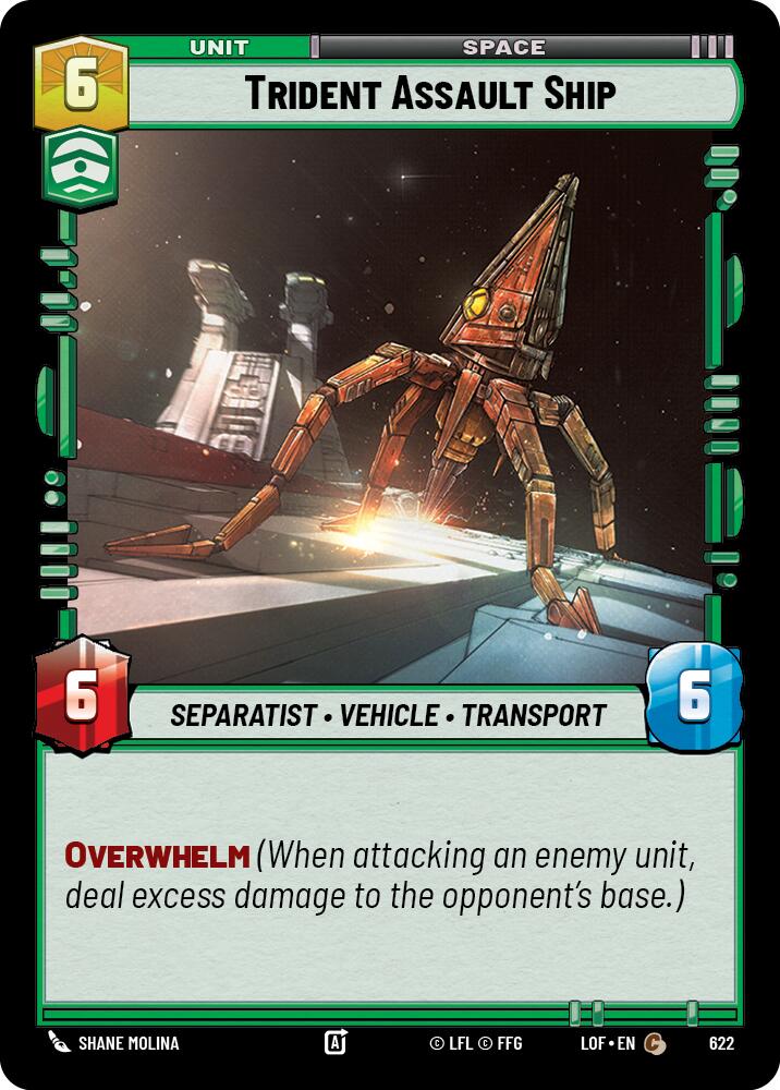 Trident Assault Ship (Foil) [LOF - 622]