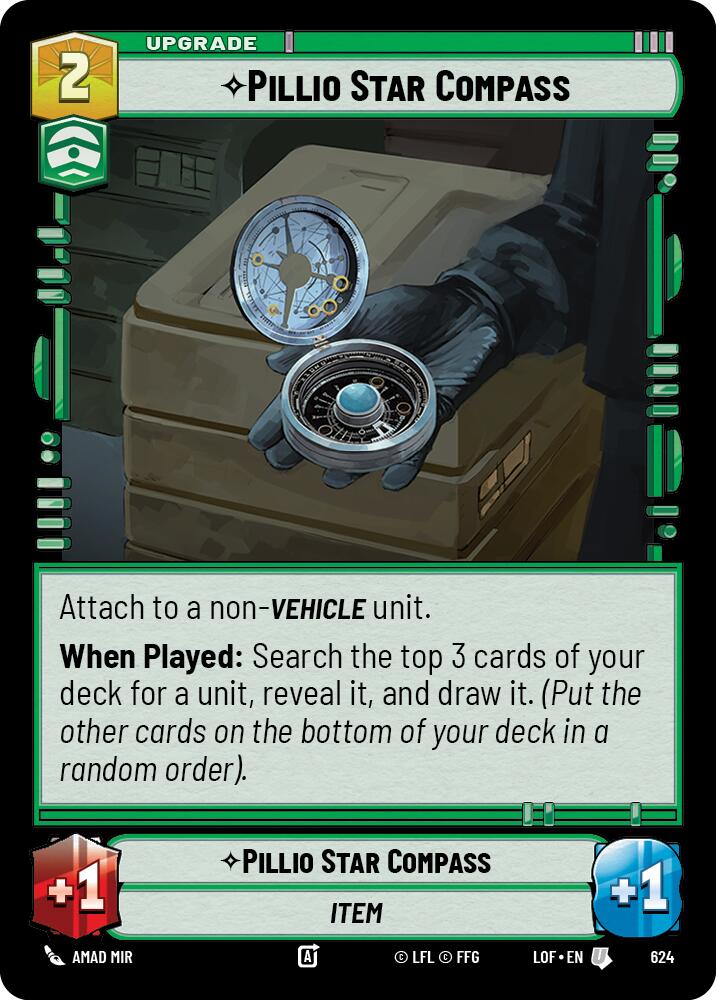 Pillio Star Compass (Foil) [LOF - 624]
