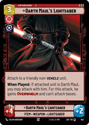 Darth Maul's Lightsaber (Foil)