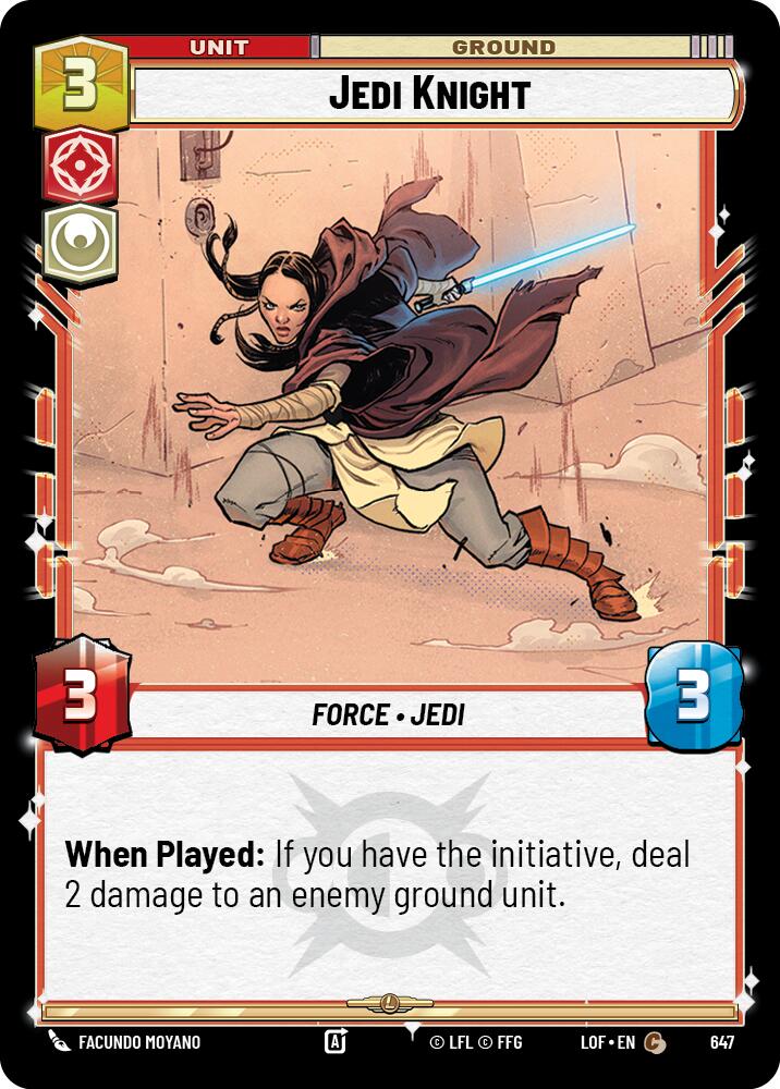Jedi Knight (Foil) [LOF - 647]