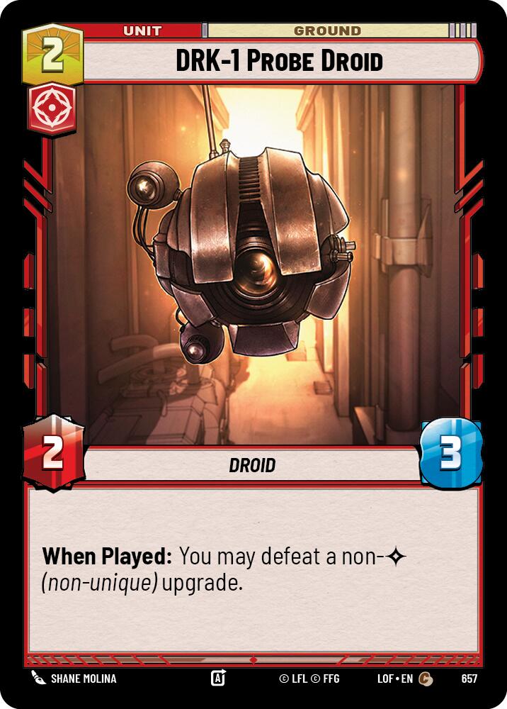 DRK-1 Probe Droid (Foil) [LOF - 657]
