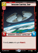 Invasion Control Ship (Foil)