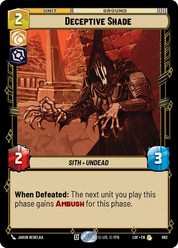 Deceptive Shade (Foil) [LOF - 682]