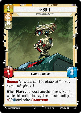 BD-1 - Beep Boo Boo Bweep (Foil)