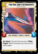 Qui-Gon Jinn's Aethersprite - Guided by the Force (Foil)