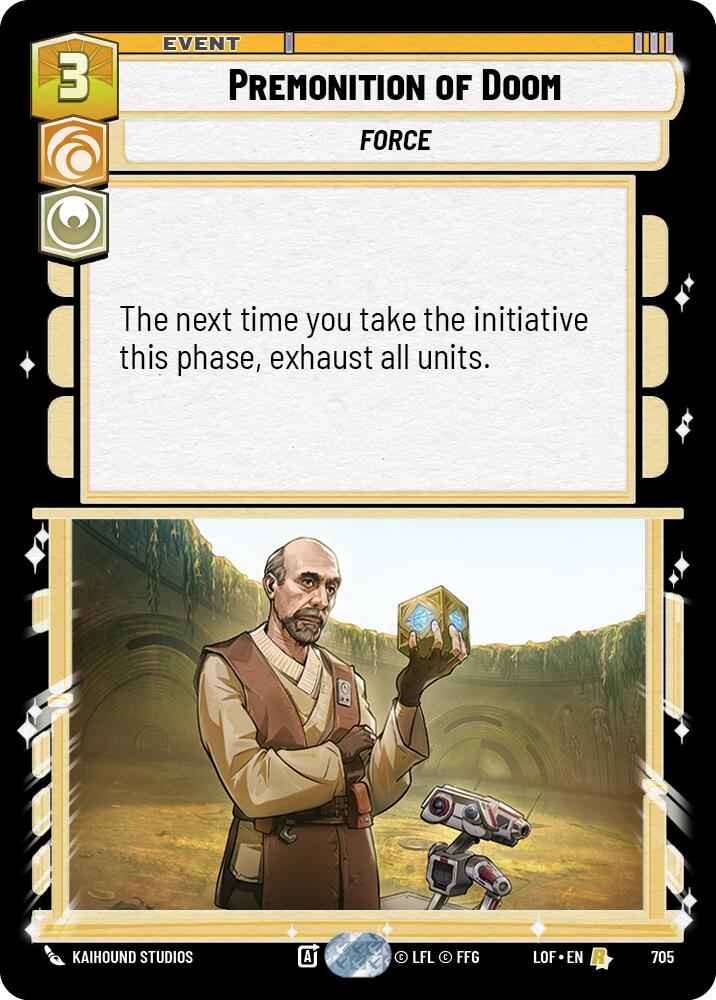 Premonition of Doom (Foil) [LOF - 705]
