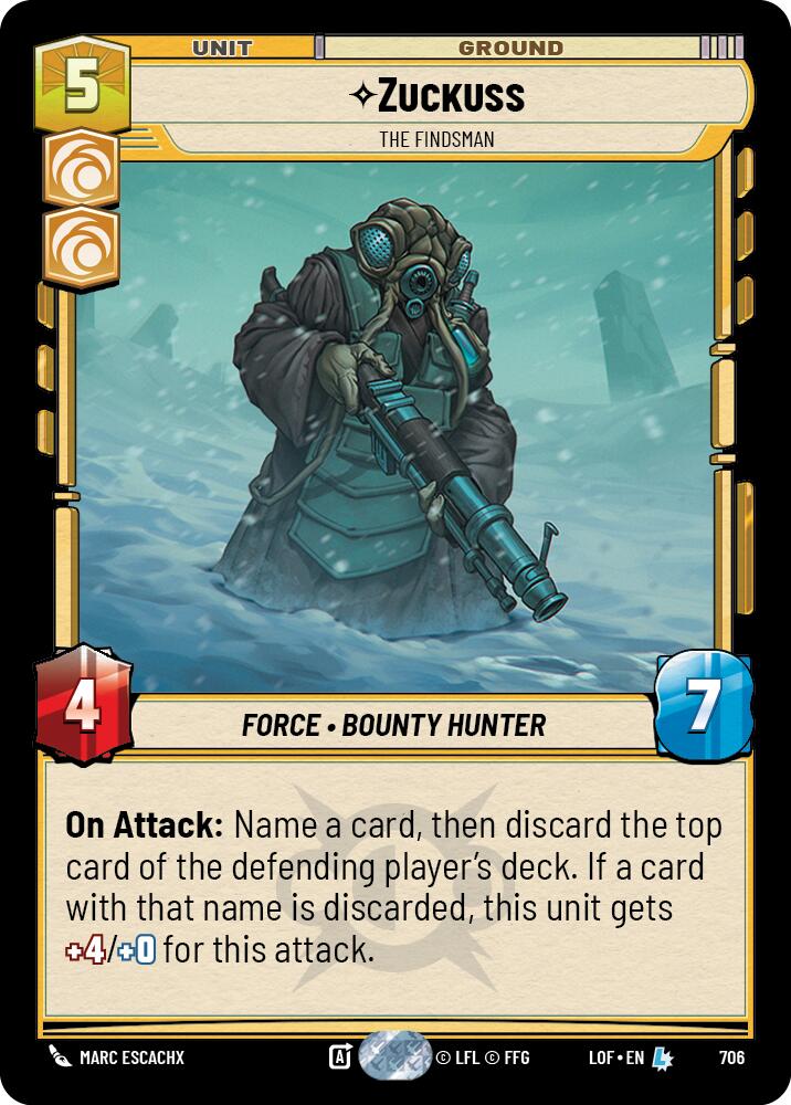 Zuckuss - The Findsman (Foil) [LOF - 706]