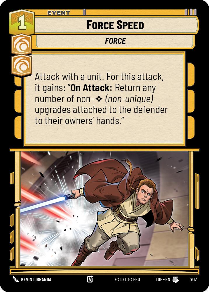 Force Speed (Foil) [LOF - 707]