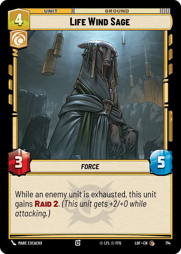 Life Wind Sage (Foil) [LOF - 714]