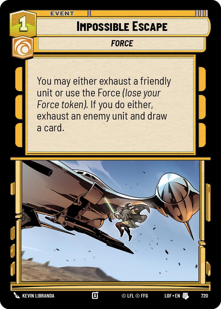 Impossible Escape (Foil) [LOF - 720]