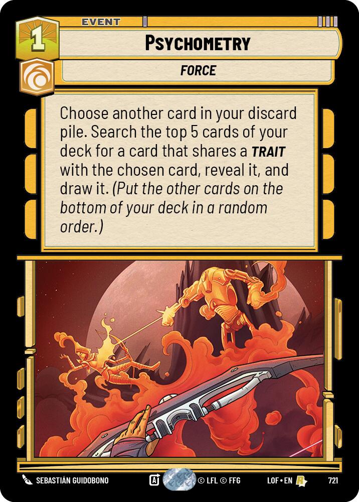 Psychometry (Foil) [LOF - 721]