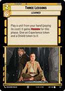 Three Lessons (Foil)