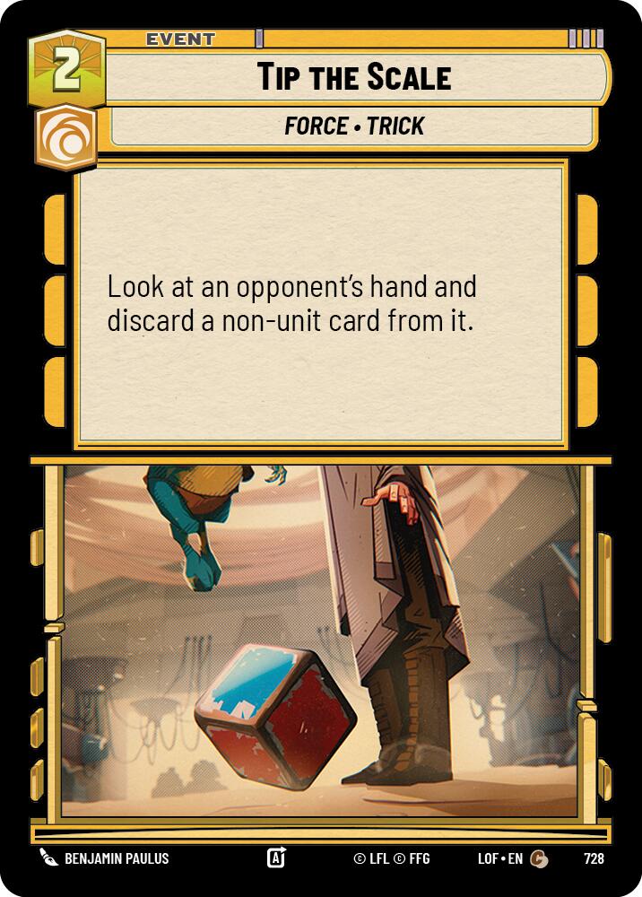 Tip the Scale (Foil) [LOF - 728]
