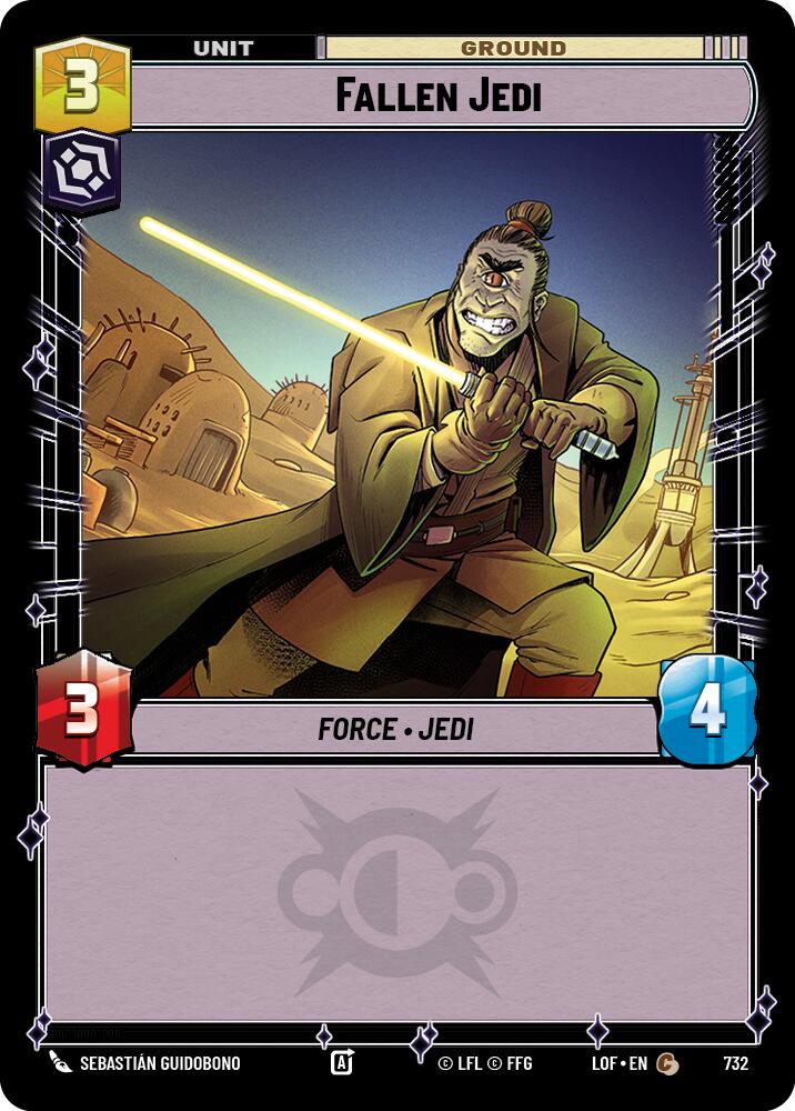 Fallen Jedi (Foil) [LOF - 732]