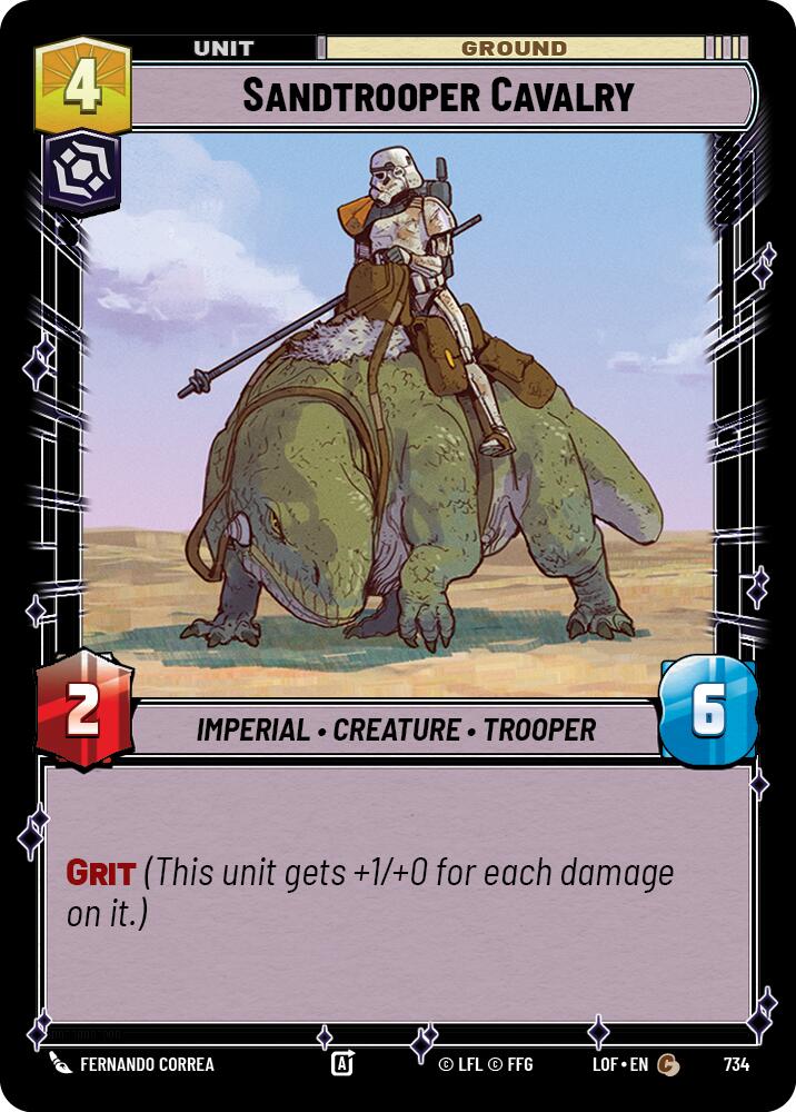 Sandtrooper Cavalry (Foil)