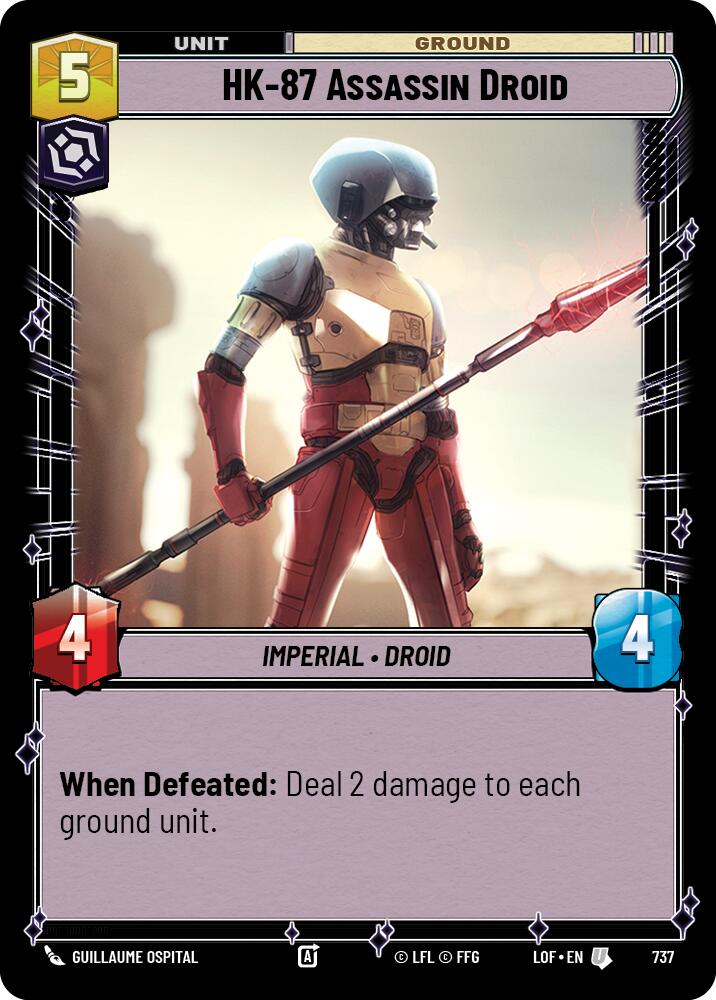 HK-87 Assassin Droid (Foil) [LOF - 737]
