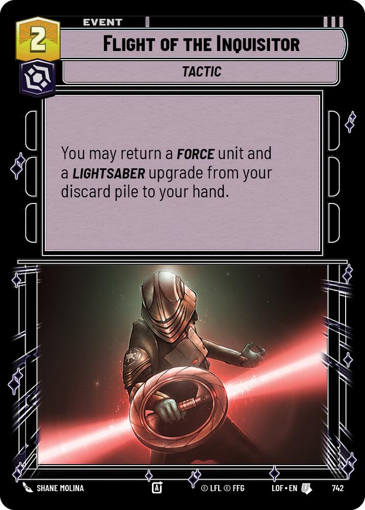 Flight of the Inquisitor (Foil) [LOF - 742]