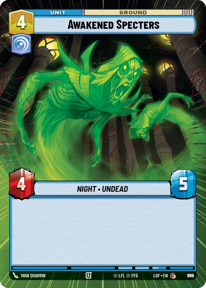 Awakened Specters (Hyperspace Foil)