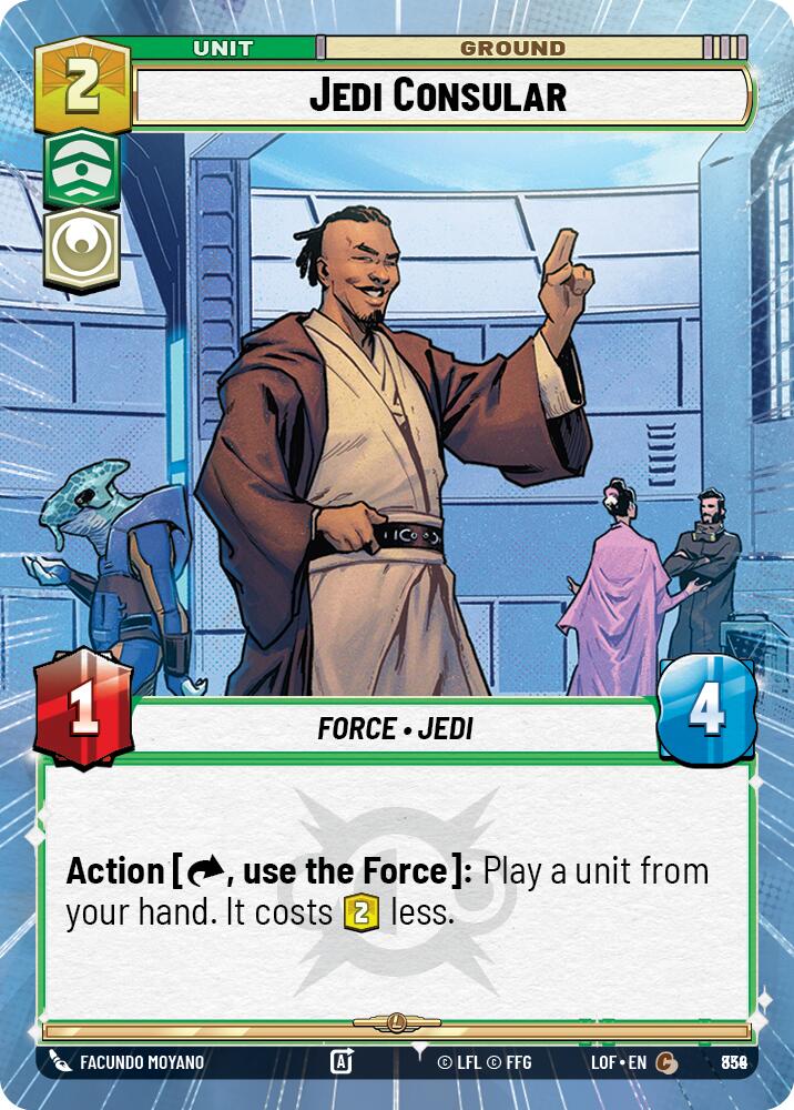 Jedi Consular (Hyperspace Foil) [LOF - 834]