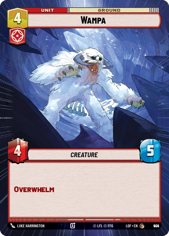 Wampa (Hyperspace Foil) [LOF - 904]