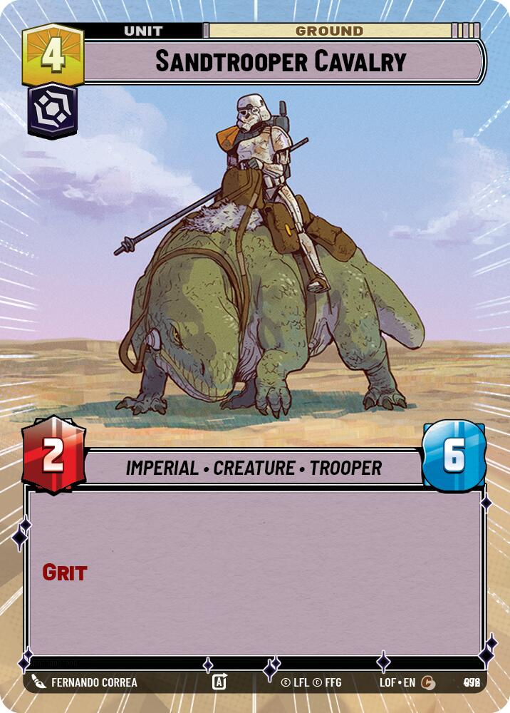 Sandtrooper Cavalry (Hyperspace Foil) [LOF - 972]