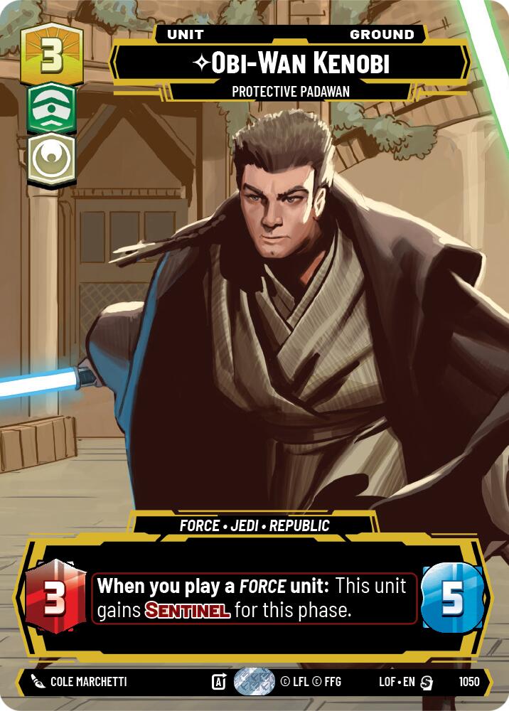 Obi-Wan Kenobi - Protective Padawan (Prestige)