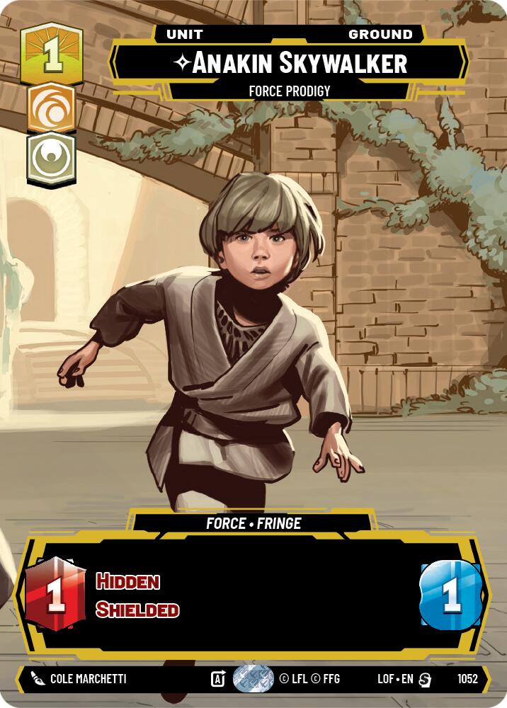 Anakin Skywalker - Force Prodigy (Prestige) [LOF - 1052]