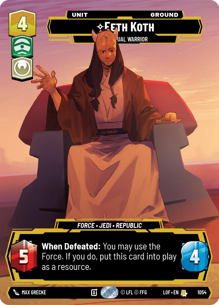 Eeth Koth - Spiritual Warrior (Prestige) [LOF - 1054]