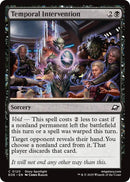 Temporal Intervention