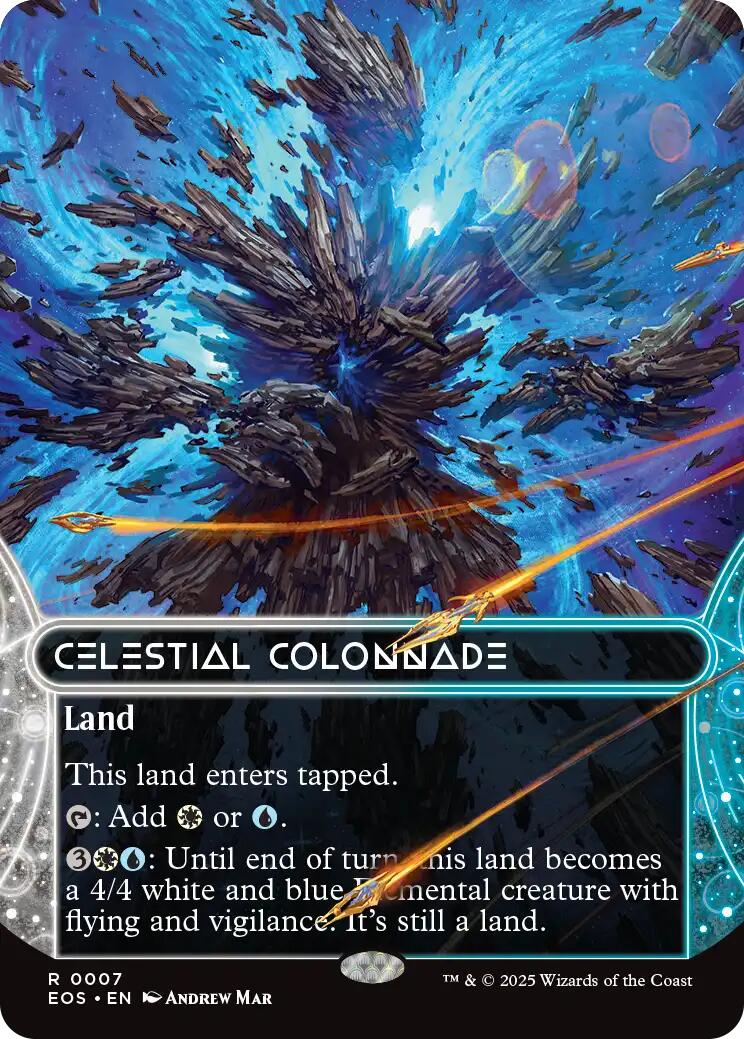 Celestial Colonnade (0007) (Borderless) [EOS - 7]