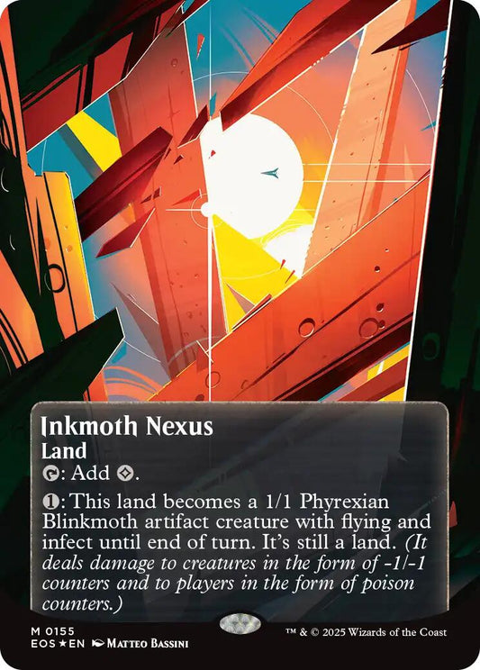 Inkmoth Nexus (0155) (Borderless) (Galaxy Foil)