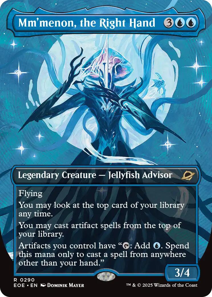 Mm'menon, the Right Hand (Borderless) [EOE - 290]